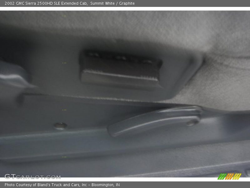 Summit White / Graphite 2002 GMC Sierra 2500HD SLE Extended Cab