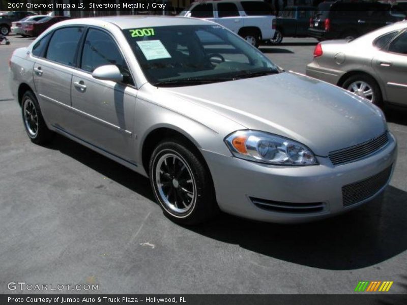 Silverstone Metallic / Gray 2007 Chevrolet Impala LS