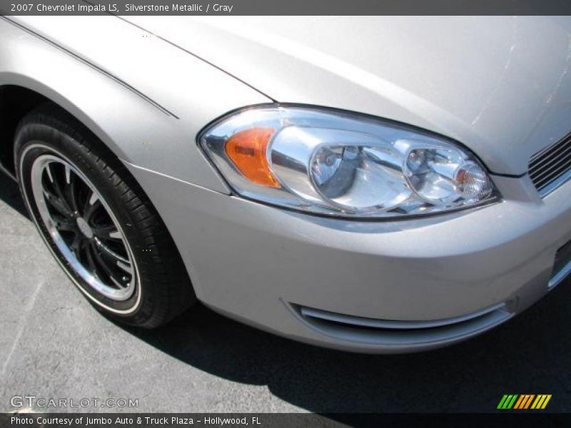 Silverstone Metallic / Gray 2007 Chevrolet Impala LS