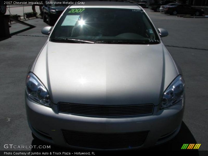 Silverstone Metallic / Gray 2007 Chevrolet Impala LS