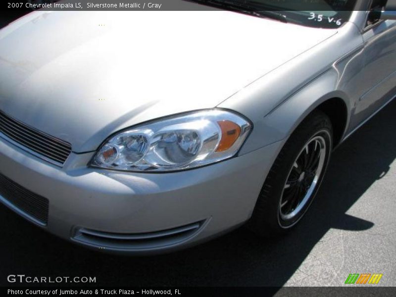 Silverstone Metallic / Gray 2007 Chevrolet Impala LS