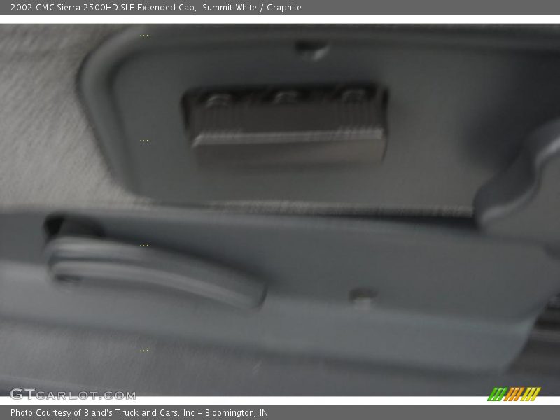 Summit White / Graphite 2002 GMC Sierra 2500HD SLE Extended Cab