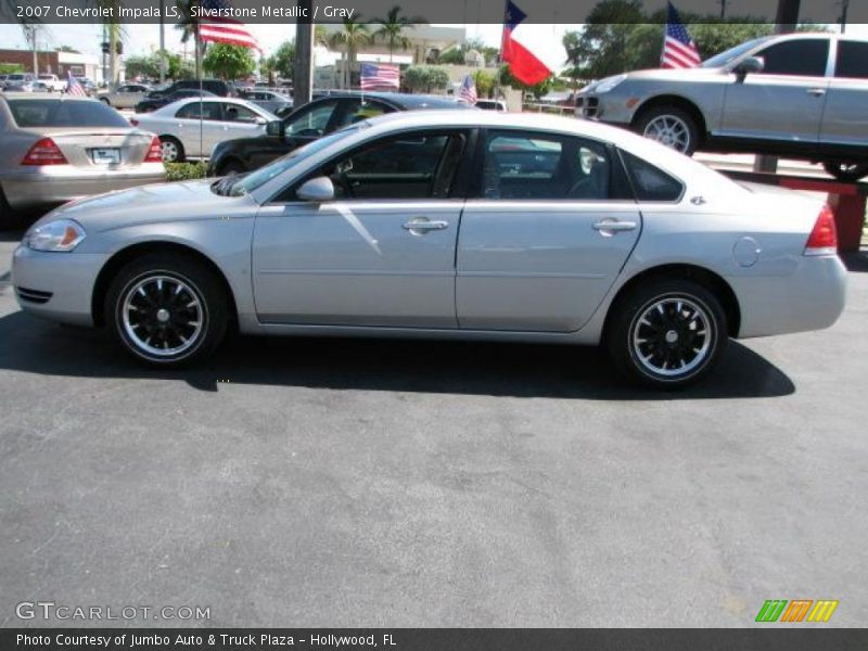 Silverstone Metallic / Gray 2007 Chevrolet Impala LS