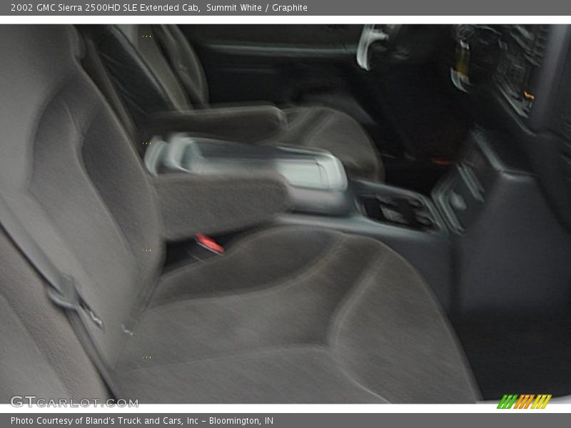 Summit White / Graphite 2002 GMC Sierra 2500HD SLE Extended Cab