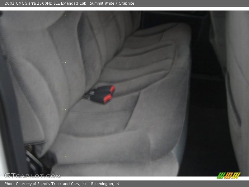 Summit White / Graphite 2002 GMC Sierra 2500HD SLE Extended Cab