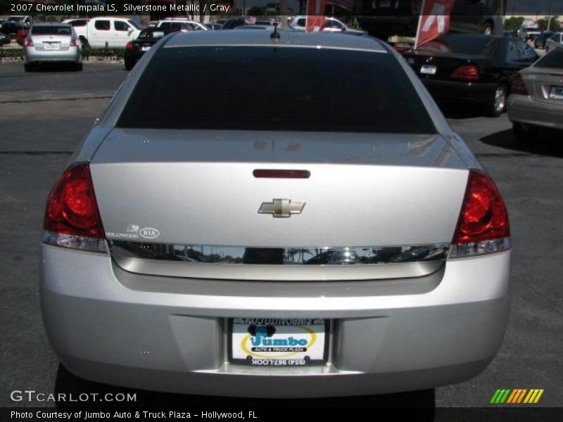 Silverstone Metallic / Gray 2007 Chevrolet Impala LS