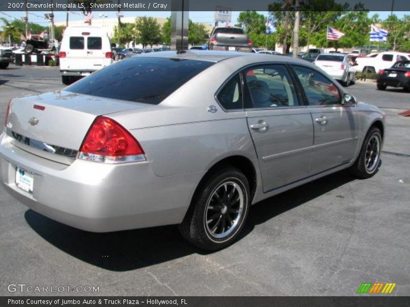 Silverstone Metallic / Gray 2007 Chevrolet Impala LS
