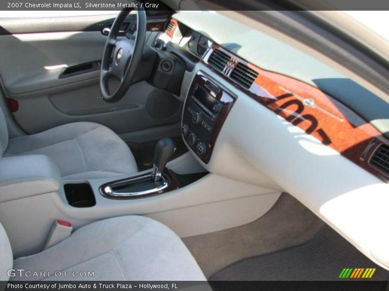 Silverstone Metallic / Gray 2007 Chevrolet Impala LS