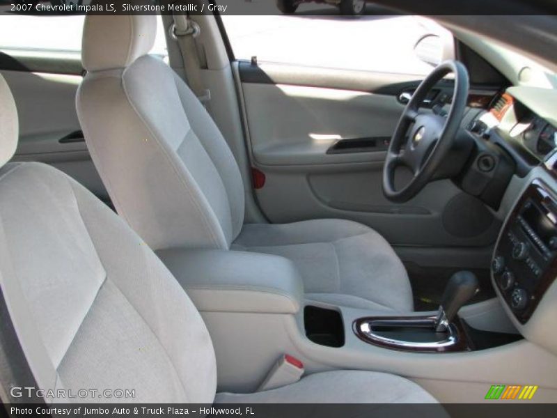 Silverstone Metallic / Gray 2007 Chevrolet Impala LS