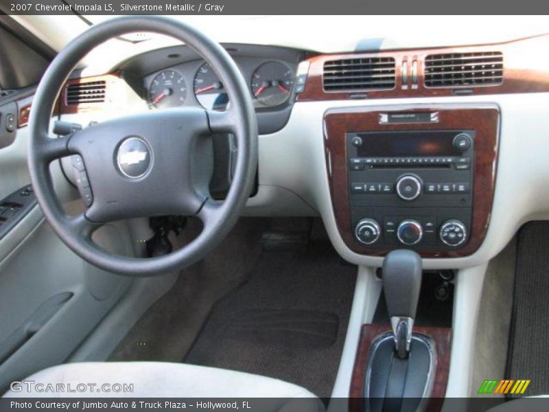 Silverstone Metallic / Gray 2007 Chevrolet Impala LS