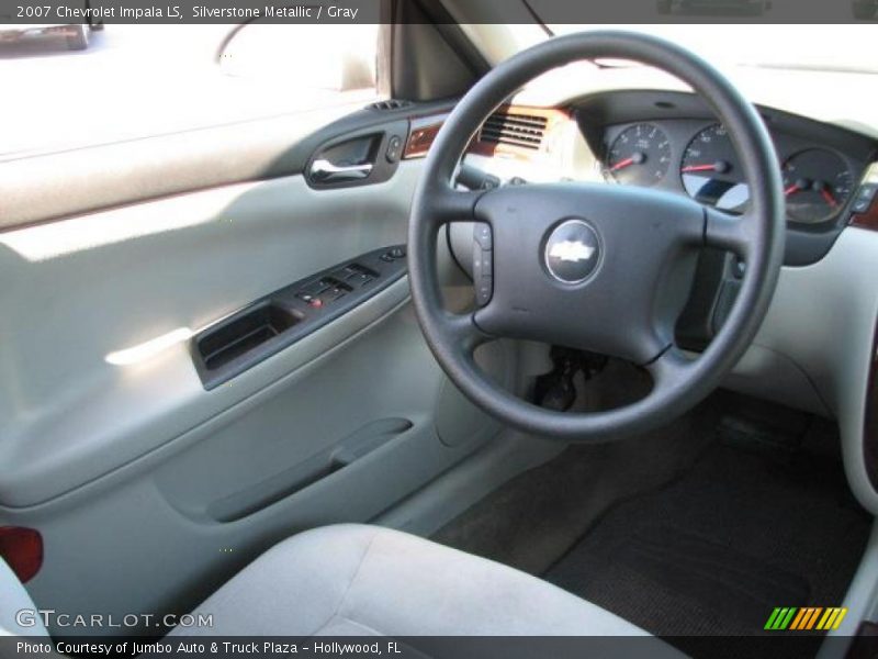Silverstone Metallic / Gray 2007 Chevrolet Impala LS