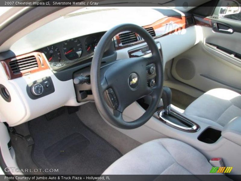 Silverstone Metallic / Gray 2007 Chevrolet Impala LS