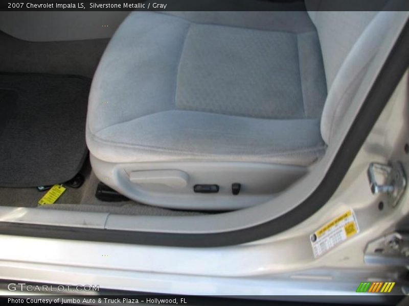 Silverstone Metallic / Gray 2007 Chevrolet Impala LS