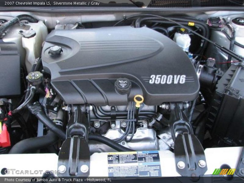 Silverstone Metallic / Gray 2007 Chevrolet Impala LS