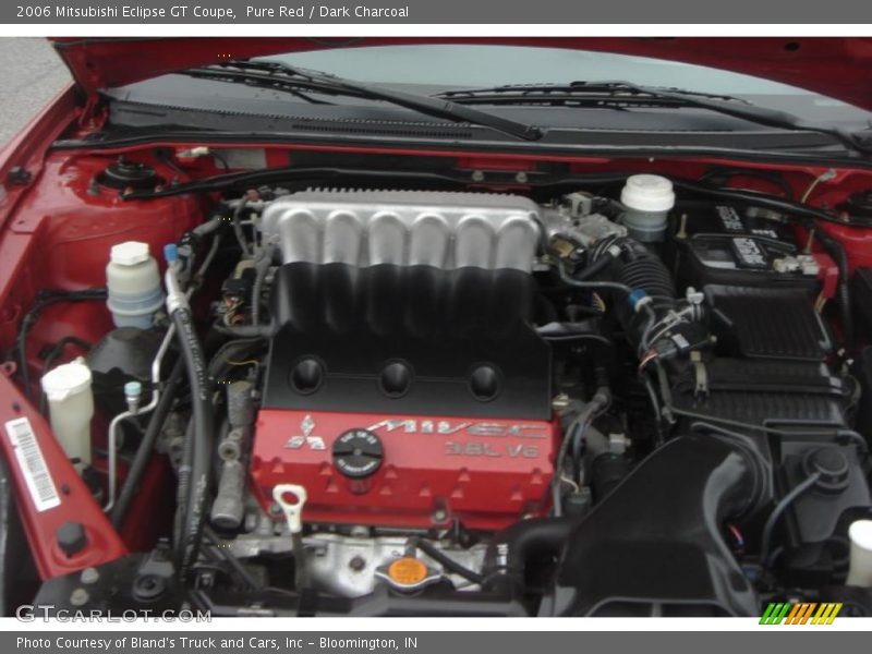 Pure Red / Dark Charcoal 2006 Mitsubishi Eclipse GT Coupe