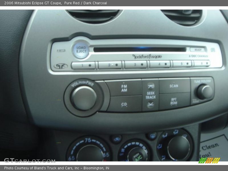 Pure Red / Dark Charcoal 2006 Mitsubishi Eclipse GT Coupe