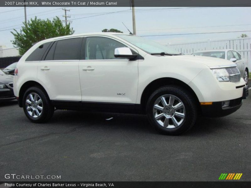 White Chocolate Tri Coat / Medium Camel 2007 Lincoln MKX