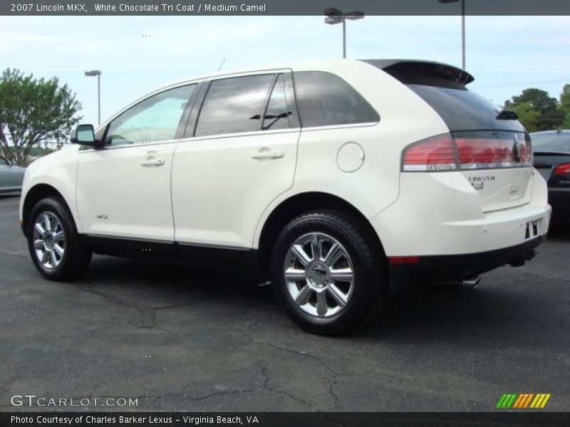 White Chocolate Tri Coat / Medium Camel 2007 Lincoln MKX