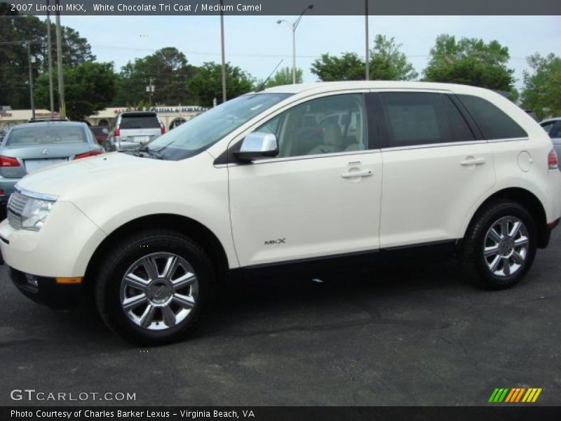 White Chocolate Tri Coat / Medium Camel 2007 Lincoln MKX