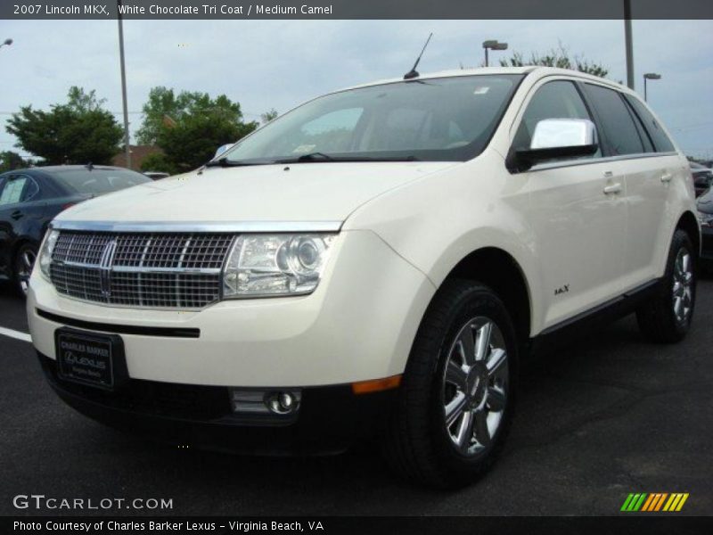 White Chocolate Tri Coat / Medium Camel 2007 Lincoln MKX