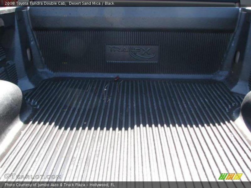 Desert Sand Mica / Black 2008 Toyota Tundra Double Cab