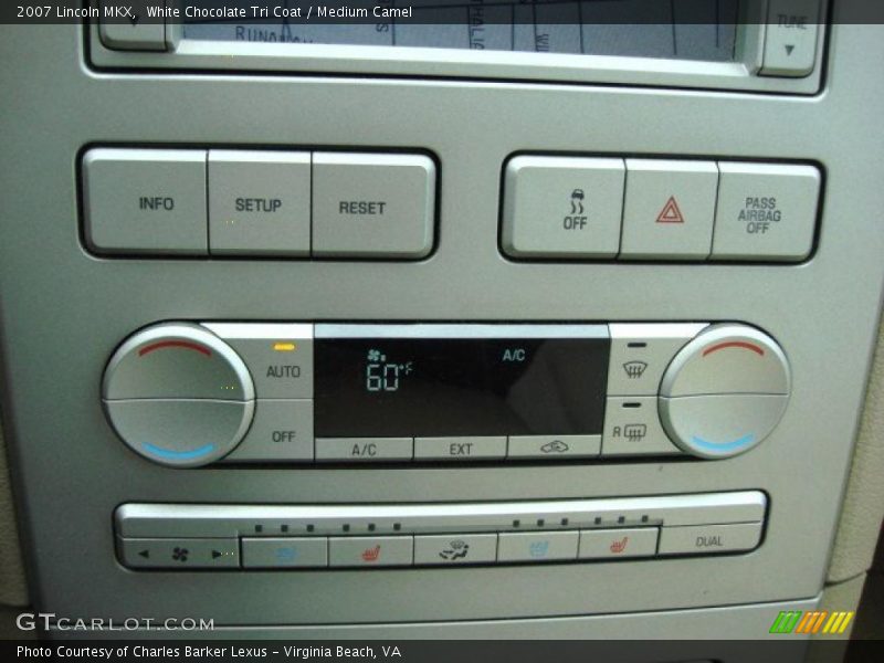 Controls of 2007 MKX 