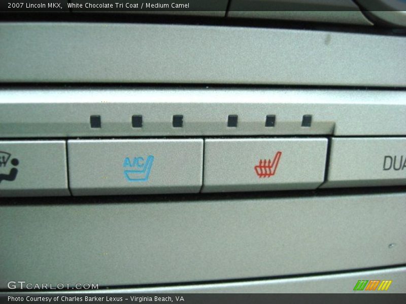 Controls of 2007 MKX 