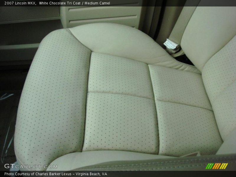 White Chocolate Tri Coat / Medium Camel 2007 Lincoln MKX