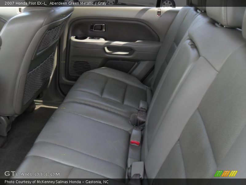 Aberdeen Green Metallic / Gray 2007 Honda Pilot EX-L