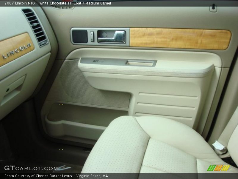 White Chocolate Tri Coat / Medium Camel 2007 Lincoln MKX