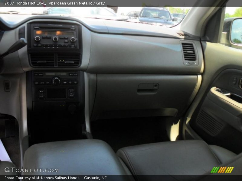 Aberdeen Green Metallic / Gray 2007 Honda Pilot EX-L