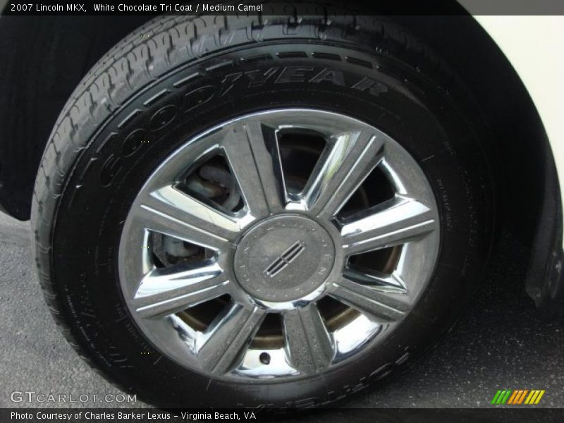 White Chocolate Tri Coat / Medium Camel 2007 Lincoln MKX