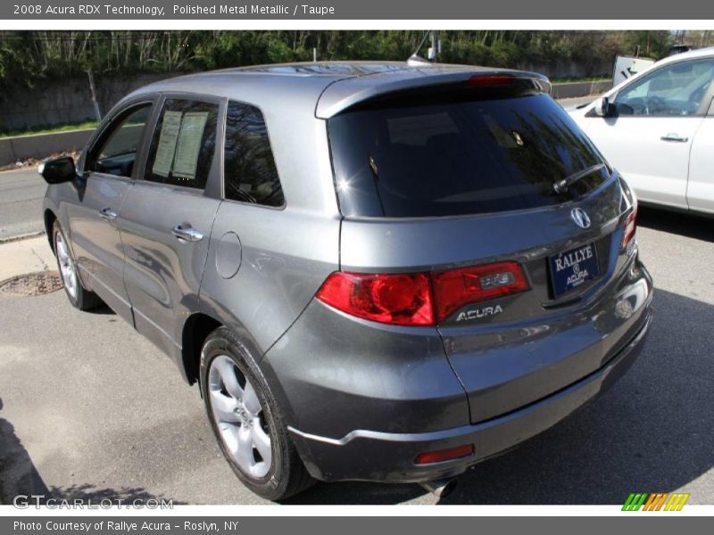 Polished Metal Metallic / Taupe 2008 Acura RDX Technology