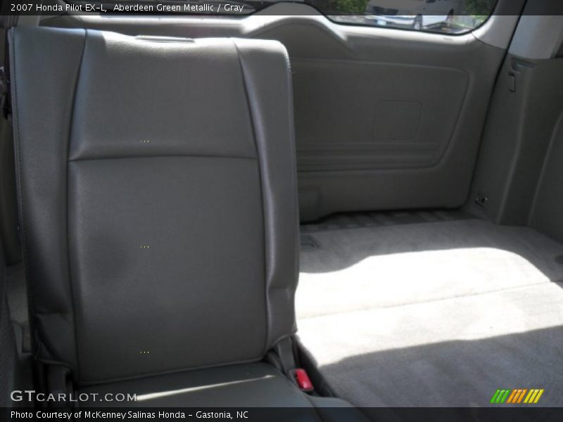 Aberdeen Green Metallic / Gray 2007 Honda Pilot EX-L
