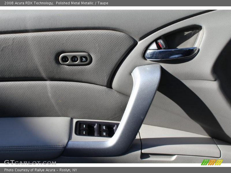 Polished Metal Metallic / Taupe 2008 Acura RDX Technology