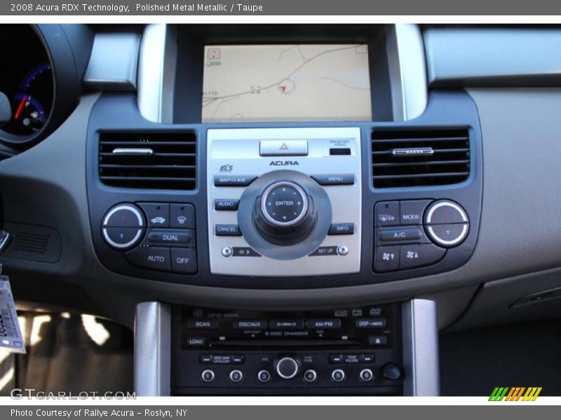 Polished Metal Metallic / Taupe 2008 Acura RDX Technology