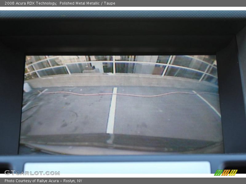 Polished Metal Metallic / Taupe 2008 Acura RDX Technology