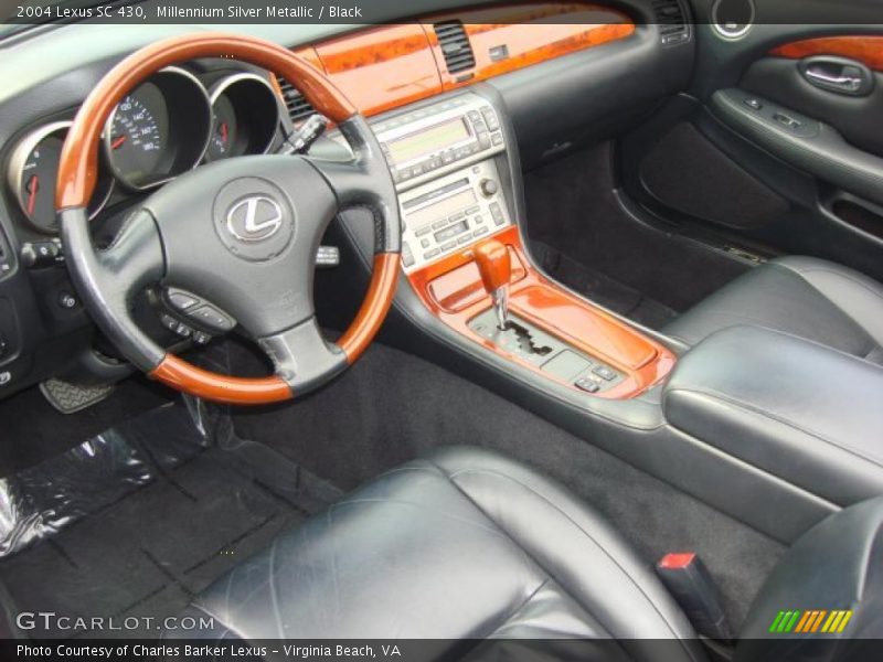 Black Interior - 2004 SC 430 