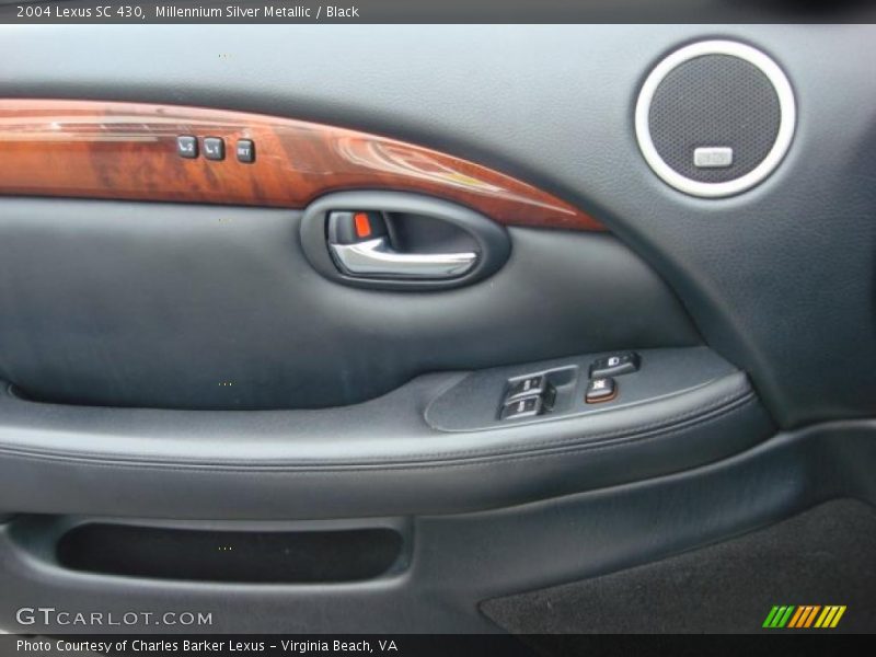 Millennium Silver Metallic / Black 2004 Lexus SC 430