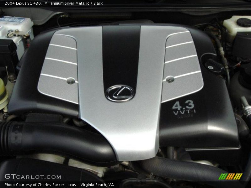  2004 SC 430 Engine - 4.3 Liter DOHC 32-Valve VVT V8