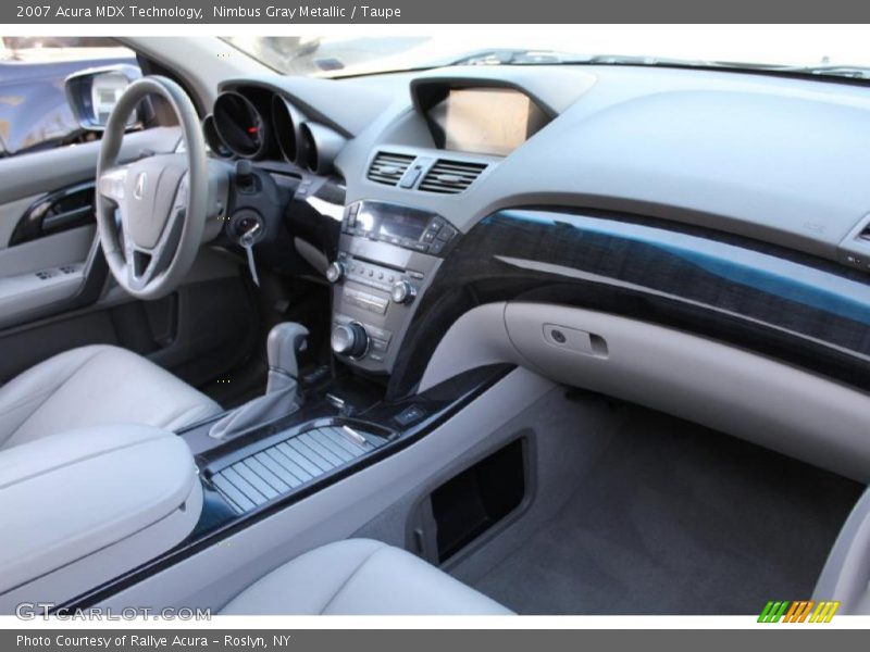 Nimbus Gray Metallic / Taupe 2007 Acura MDX Technology