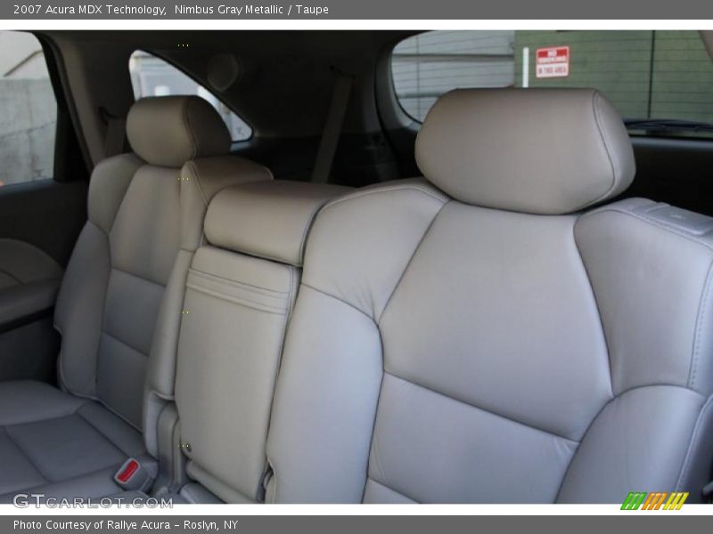 Nimbus Gray Metallic / Taupe 2007 Acura MDX Technology