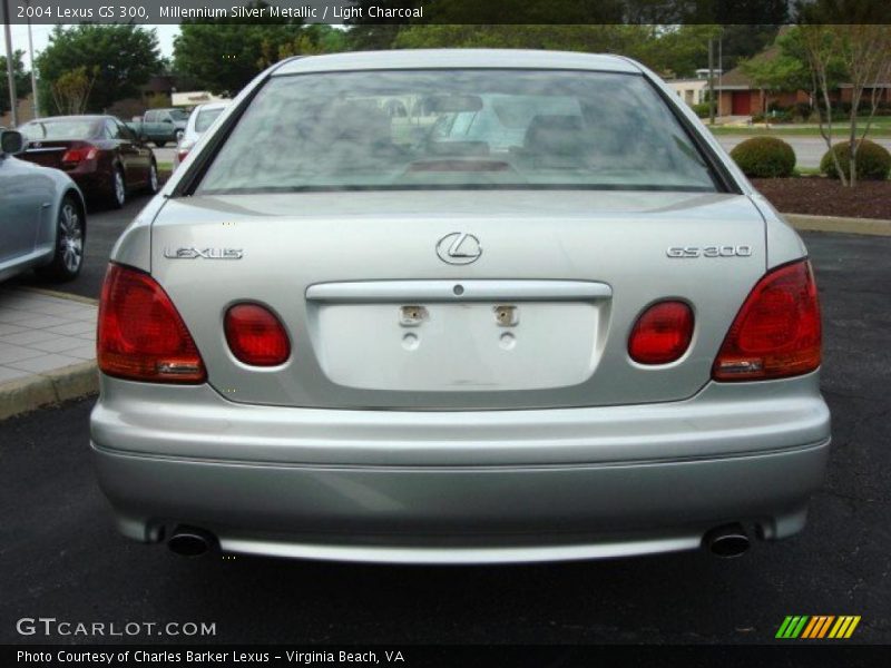 Millennium Silver Metallic / Light Charcoal 2004 Lexus GS 300