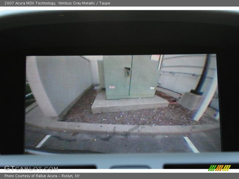 Nimbus Gray Metallic / Taupe 2007 Acura MDX Technology