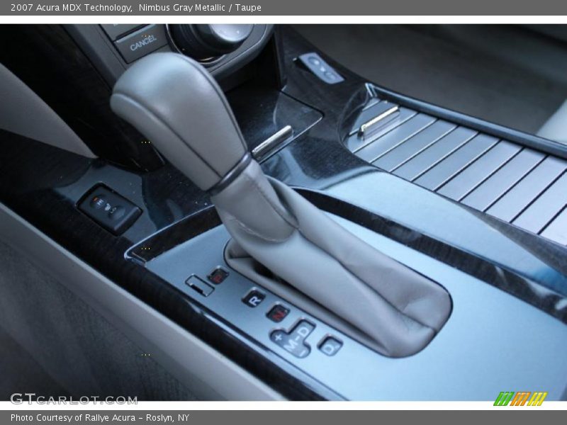 Nimbus Gray Metallic / Taupe 2007 Acura MDX Technology