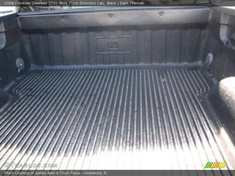 Black / Dark Titanium 2008 Chevrolet Silverado 1500 Work Truck Extended Cab