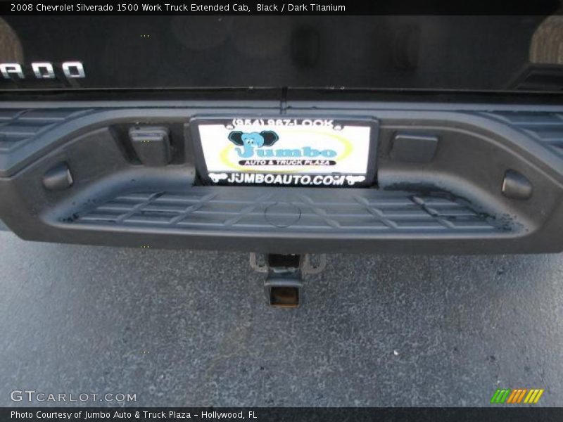 Black / Dark Titanium 2008 Chevrolet Silverado 1500 Work Truck Extended Cab