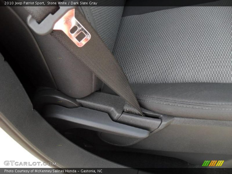 Stone White / Dark Slate Gray 2010 Jeep Patriot Sport