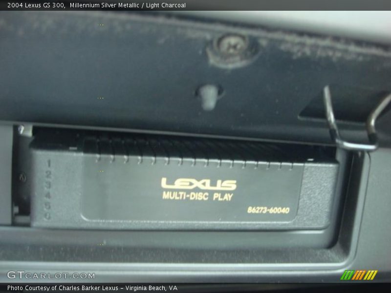 Millennium Silver Metallic / Light Charcoal 2004 Lexus GS 300