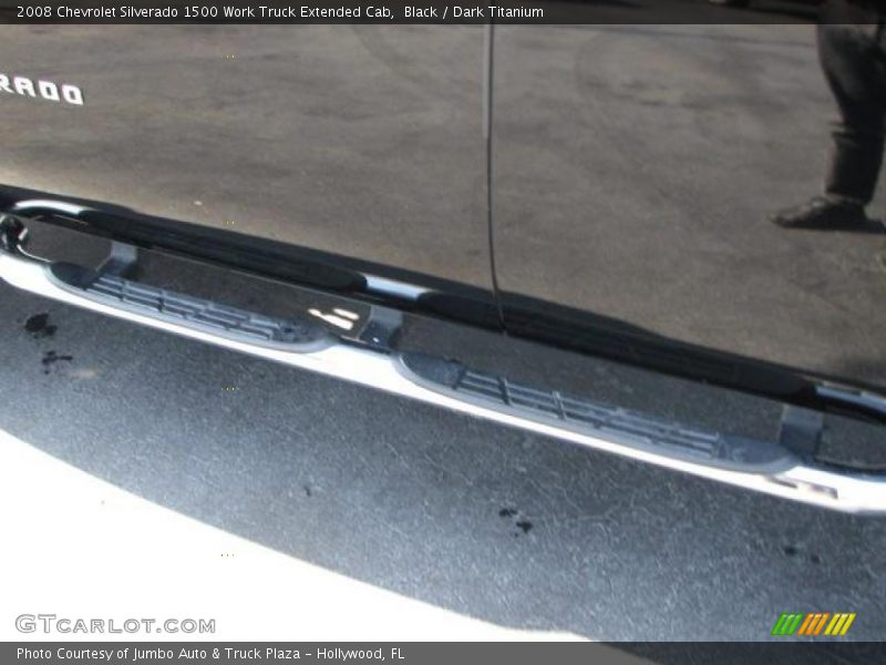 Black / Dark Titanium 2008 Chevrolet Silverado 1500 Work Truck Extended Cab